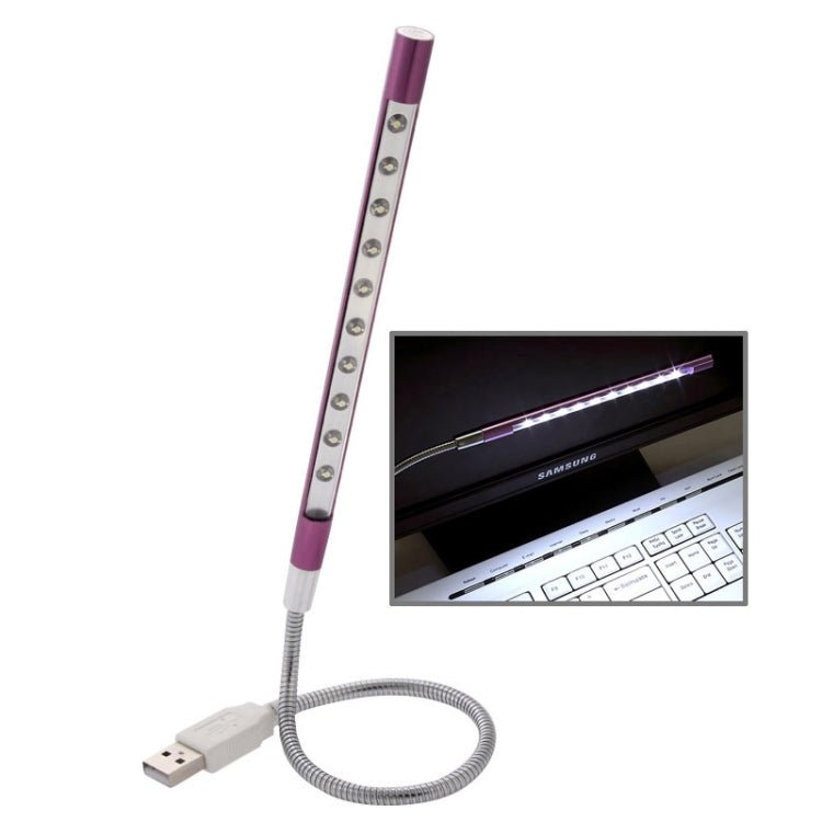 10-LED Portable Ultra Bright USB LED Light - DailyGoody