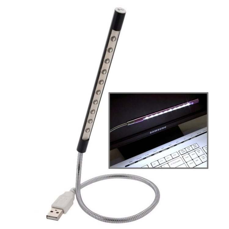 10-LED Portable Ultra Bright USB LED Light - DailyGoody