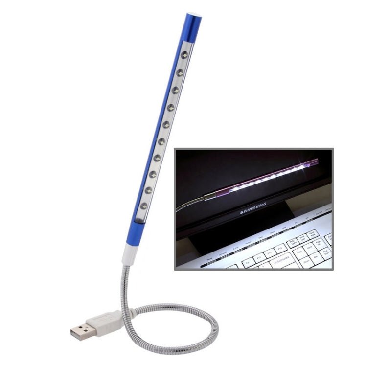 10-LED Portable Ultra Bright USB LED Light - DailyGoody